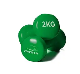 Набір гантелей в кейсі 12 кг. PowerPlay 4118 Fitness Dumbells (2 шт*1 кг, 2 шт*2 кг, 2 шт*3 кг) (PP_4118_12kg) - мініатюра 7