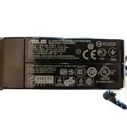 Блок живлення для ноутбука ASUS 65W 19V, 3.42A, роз'єм 5.5/2.5, квадратний (ADP-65AW A / A40139)