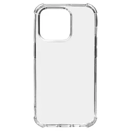 Прозрачный чехол для Apple iPhone 14 Pro с защитой камеры и усиленными бортами, тонкий, силиконовый, бесцветный, ударопрочный, противоударный бампер с закрытой камерой, ArmorStandart (ARM64024)