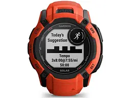 Смарт-годинник Garmin Instinct 2X Solar Flame Red (010-02805-11/01) - мініатюра 3