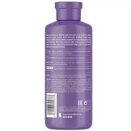 Шампунь для освітленого волосся Lee Stafford Bleach Blondes Purple Toning Shampoo тонувальний 250 мл - мініатюра 2