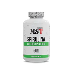 Спіруліна Spirulina, 180 таблеток MST Nutrition vit0004264