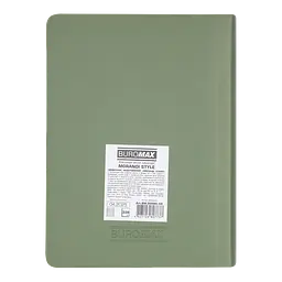 Щоденник недатований Buromax Morandi Style A5 штучна шкіра 336 сторінок зелений (BM.20680-04) - мініатюра 2