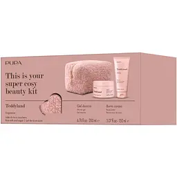 Набір в косметичці Pupa Teddyland Rice Milk And Sugar: Гель для душа 200 мл + Баттер для тіла 150 мл (8011607393220) - мініатюра 2