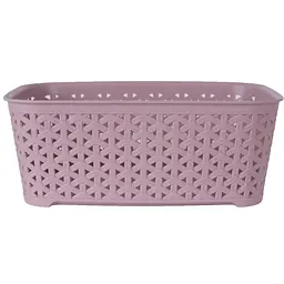 Кошик Diomedea без кришки 28.7х21.8x10.9 см 4.7 л пудровий (К11-805)  - мініатюра 2