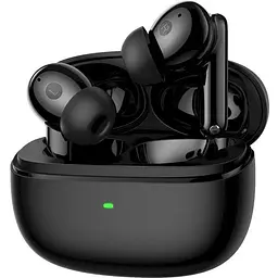 Навушники Hator Hyperpunk Truedots Hybrid ANC чорний bluetooth 5.3 вбудований мікрофон радіус дії до 10 м час роботи до 5 год