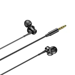 Навушники Koni strong with mic KS-101, 3.5mm, 1.2m, black - мініатюра 3