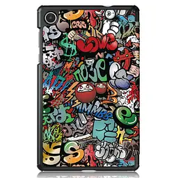Чохол Primolux Slim для планшета Lenovo Tab M8 (4rd Gen) TB-300 Graffiti - мініатюра 2