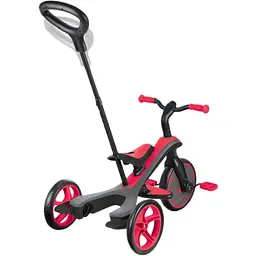 Велосипед триколісний Globber Explorer Trike 4 в 1 червоний (632-102-3) - мініатюра 4