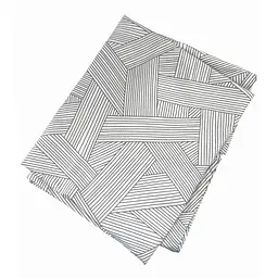 Простирадло МВМ My Home Петрикор 230х160 см сіре з принтом (BL-FS-13 GRAY/PRINT)