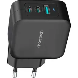 Мережевий зарядний пристрій Choetech GaN Wall Charger 100W Black [PD8005-V2-EU-BK] [100841] - мініатюра 3