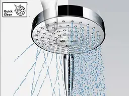 Душова система Hansgrohe Croma Select S 280 1jet Showerpipe з термостатом Matt White 26890700, Білий матовий - мініатюра 3