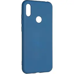 Чохол-книжка Toto Silicone Full Protection Case HuAwei Y6s Navy Blue - мініатюра 2