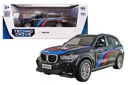 Іграшкова машинка позашляховик BMW X5M TechnoDrive чорний колір