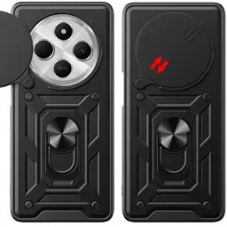 Панель BeCover Military для Xiaomi Redmi 14C 4G / Poco C75 Black (712489) - мініатюра 2