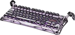 Клавіатура GravaStar Mercury V75 Pro 80keys Gateron Jade Gaming 8K USB-A RGB Iron Purple (GSV75PRO_PL) - мініатюра 2