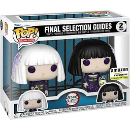 Фігурка Фанко Поп Клинок розсікаючий демонів Каната та Кірія Funko Pop Demon Slayer Kanata and Kiriya 10 см DS KK 2 - мініатюра 4