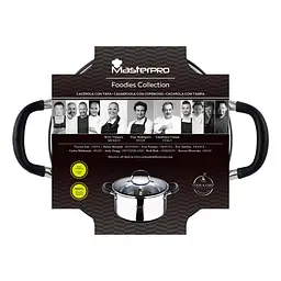 Каструля MasterPro Foodies collection з кришкою 5 л (BGMP-1502-BK) - мініатюра 5