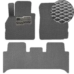 Килимки в салон EVA для Renault Scenic / Grand Scenic II 2003-2009 з підп'ятником Сірі-Сірий кант 3 шт