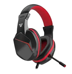 Ігрові навушники Fantech MARS II HQ54 Black/Red з мікрофоном - мініатюра 2