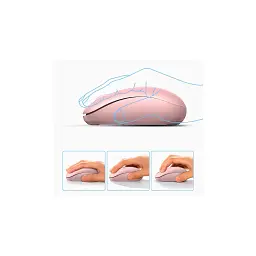 Мишка Ugreen MU105 Wireless Pink (90686) - мініатюра 4