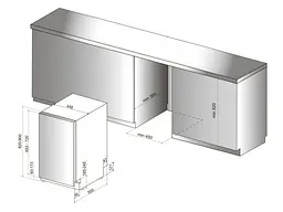 Встраиваемая посудомоечная машина Hotpoint-Ariston HSIO 3O23 WFE - миниатюра 7