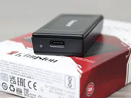 Накопитель внешний SSD Portable USB-С Kingston SXS-1000, 1TB Black - мініатюра 7