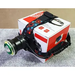Ліхтар на голову Head Headlamp 1006 акумуляторний на 4 режими роботи - мініатюра 5