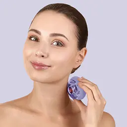 Звуковий масажер для обличчя та тіла GESKE Sonic Cool & Warm Face and Body Massager 9 в 1 фіолетовий - мініатюра 9