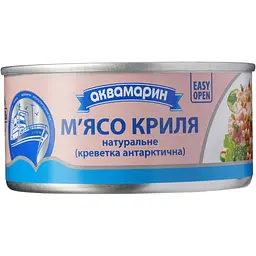 М'ясо криля Аквамарин натуральне 185 г (809967)