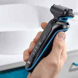 Електробритва Braun Series 5 51-B1200S Blue UA - мініатюра 6