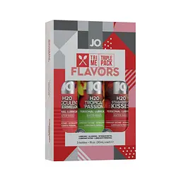 Подарунковий набір JO System Tri-Me Triple Pack Flavors оральних мастил, 3 х 30 мл - мініатюра 2