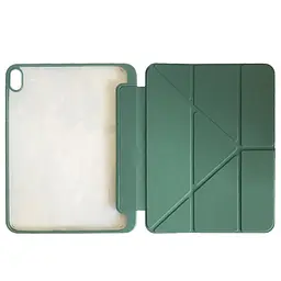 Чохол Smart Case Clear+stylus для Apple iPad Air 11 2024/2025 зелений