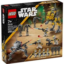 Конструктор LEGO Star Wars Бойовий загін бійців-клонів 327-го галактичного корпусу 258 деталей (75431)