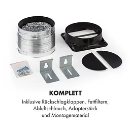 Витяжка Klarstein Mariana Neo 60 640 м³/год (10035925) - мініатюра 3