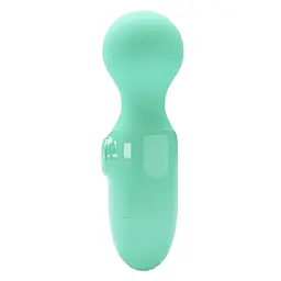 Вібромасажер Pretty Love Mini Stick Little Cute 12 см бірюзовий - мініатюра 3