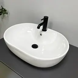 Умивальник VBI Liscia white накладний VBI-015505, Білий
