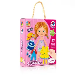 Гра з магнітами Vladi Toys Соня, укр. мова (VT3702-07)