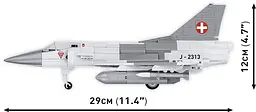 Конструктор COBI літак Mirage IIIS Swiss Air Force 5827 - мініатюра 4