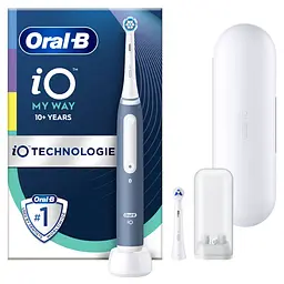 Электрическая зубная щетка Oral-b Braun iO 4 My Way Blue + футляр