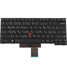 Клавіатура для ноутбука LENOVO (ThinkPad Edge: E330, E335, E430, E435, E445) rus, black - мініатюра 2