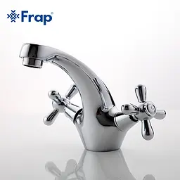 Змішувач для умивальника Frap F1025 хром - мініатюра 3