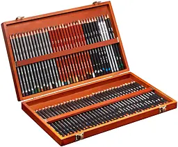 Чорнографітні акварельні олівці Derwent Sketching 72 шт - мініатюра 2