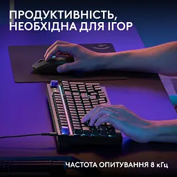 Клавіатура Logitech G316 X TKL USB UA Black (920-014205) - мініатюра 4