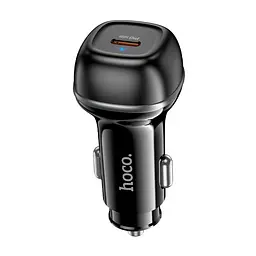 Адаптер автомобильный Hoco Rank single port Car charger Z58 1Type-C, 30W/3A, PD30W/QC