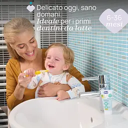 Зубна щітка Chicco для перших зубів, 6-36 міс. рожева (12081.00) - мініатюра 8