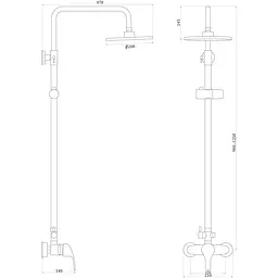 Душова система Globus Lux GLSO-0044 - мініатюра 5