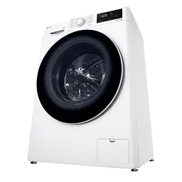 Пральна машина LG фронтальна 85 кг 1200 A+++ 48 см дисплей пара інвертор білий - мініатюра 6
