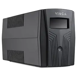 Пристрій безперебійного живлення Vinga LCD 800VA plastic case with USB (VPC-800PU) - мініатюра 4