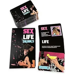Настільна гра SEX LIFE DRINKS      64 - мініатюра 3